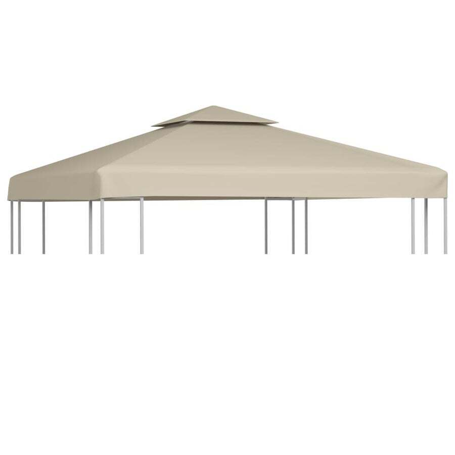 Buy Water-proof Gazebo Cover Canopy Replacement 310 g / m?? Beige 3 x 3 ...
