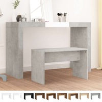 Dressing Stool Engineered Wood Makeup Seating Table Chair Multi Colours vidaXL