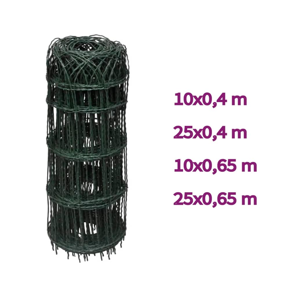 Expandable Garden Lawn Edging Border Fence Iron Wire Chain Multi Sizes vidaXL