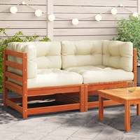 Garden Furniture Outdoor Furniture Lounge Set Patio Solid Pinewood vidaXL