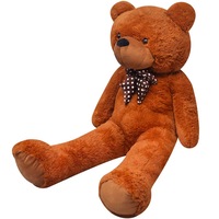XXL Soft Plush Teddy Bear Toy Brown 85 cm vidaXL
