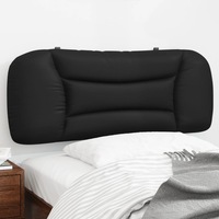 Headboard Cushion Black 107 cm King Single Faux Leather vidaXL