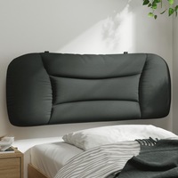 Headboard Cushion Dark Grey 107 cm King Single Fabric vidaXL