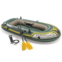 INTEX Seahawk 2 Set Inflatable Boat with Oars and Pump 68347NP