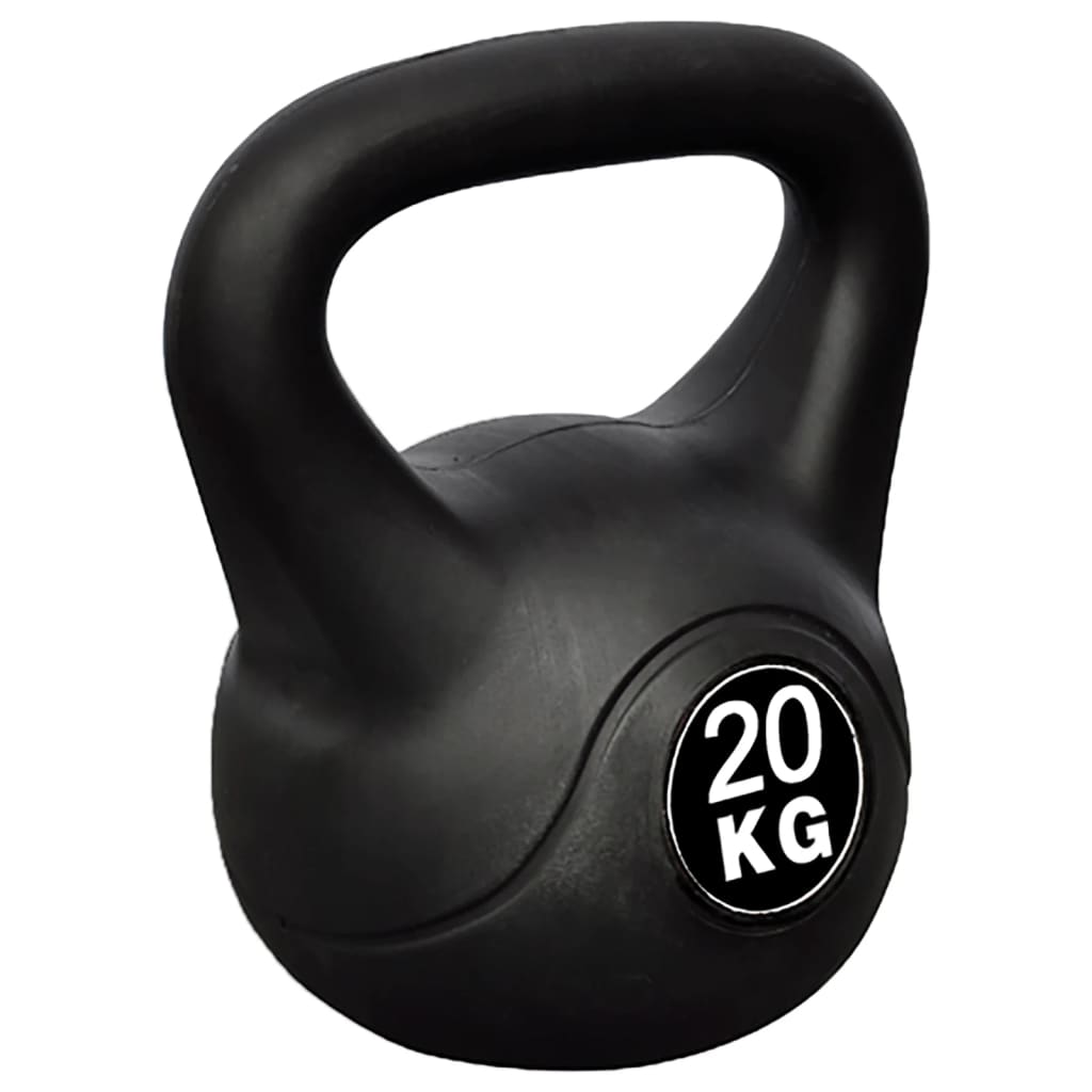 Kettlebell 20 Kg Fitness World Wide   Kettle Bell 20kg Training Weight Fitness Home Gym Exercise Kettlebell Dumbbell 600478 00 