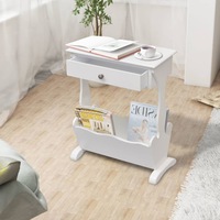 Magazine Rack "Melrose" White vidaXL