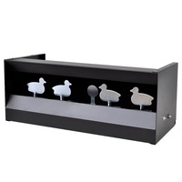 Magnetic Knockdown Pellet Catcher Shooting Target Duck Design vidaXL