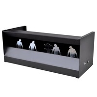 Magnetic Knockdown Pellet Catcher Shooting Target Zombie Design vidaXL