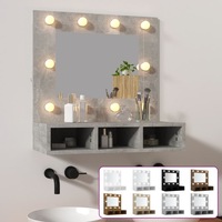 Mirror Cabinet with LED Wall Make up Cosmetic Mirror Multi Colours vidaXL