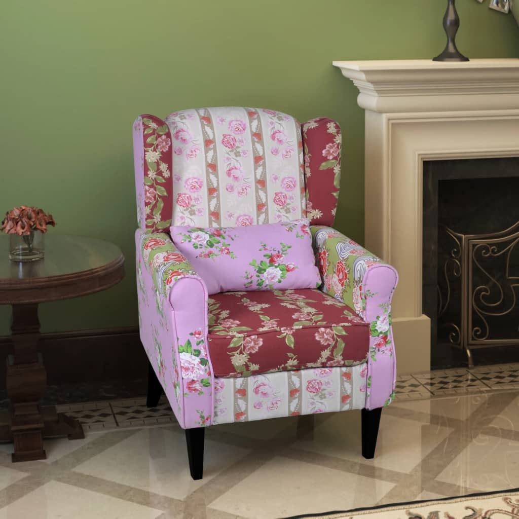 Decor Pink Floral Armchair Marlow Joy Floral Print Occasional