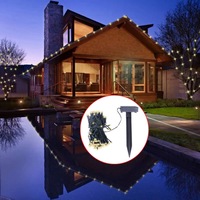 LED Solar String Lights Warm White Christmas Decoration vidaXL