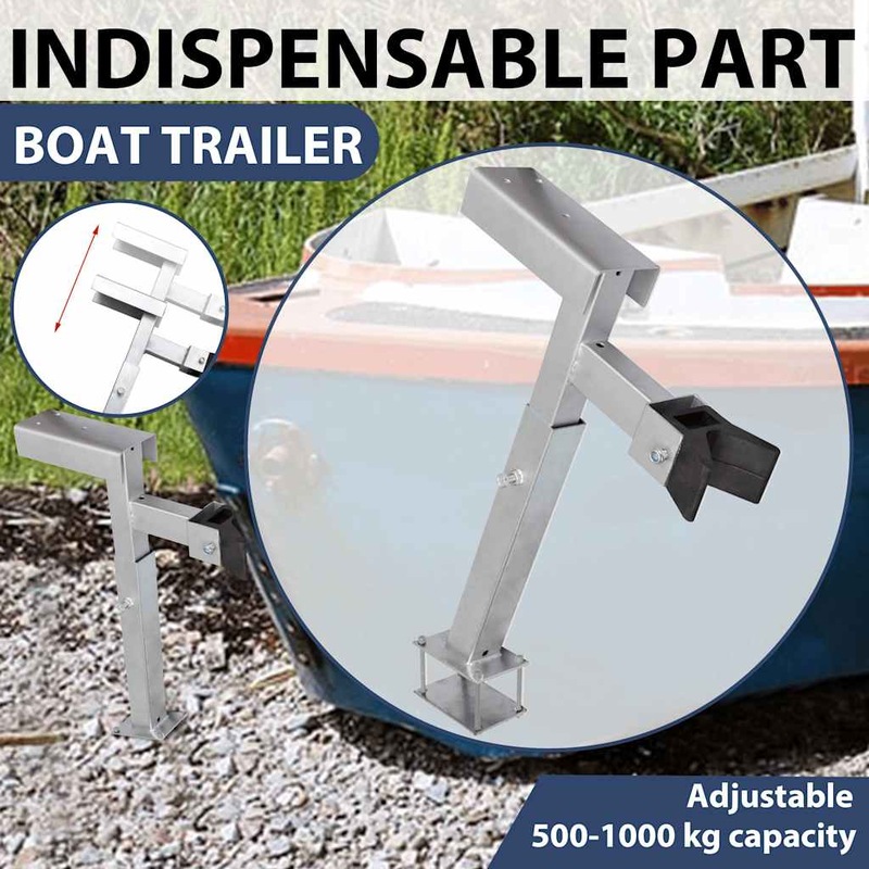 vidaXL Boat Trailer Winch Stand Bow Support Mount Bracket Steel 5001000kg Buy Boat Trolleys