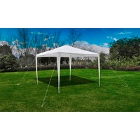 Pyramid-Roof Garden Gazebo Pavilion 3 x 3 m vidaXL