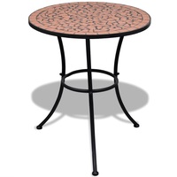 Bistro Table Terracotta 60 cm Mosaic vidaXL