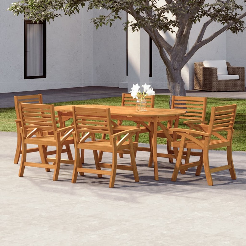 Buy Outdoor Dining Set Outdoor Furniture Table and Chairs Solid Wood