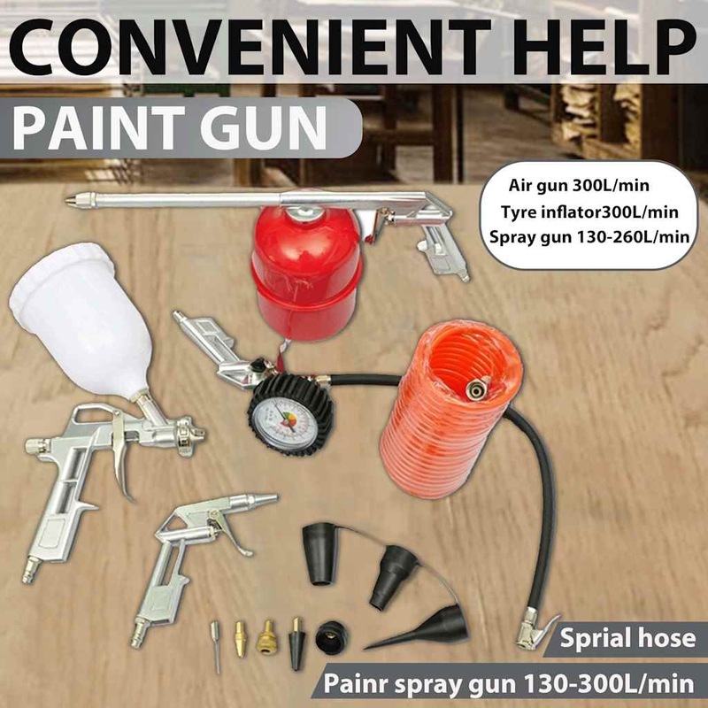 Air Tool Set Kit Spray Paint Gun for Compressor MyDeal