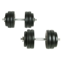 Dumbbell Set 18 Piece 2 pcs 30 kg vidaXL