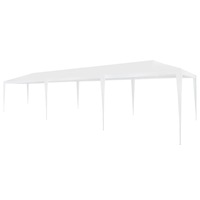 Party Tent 3x9 m PE White vidaXL