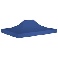 Party Tent Roof 4.5x3 m Blue 270 g/m� vidaXL