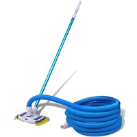 Pool Cleaning Tool Vacuum with Telescopic Pole and Hose vidaXL