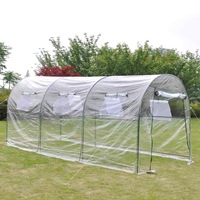 Outdoor Greenhouse Walk-in Portable Gardening Plant Hot House Backyard vidaXL