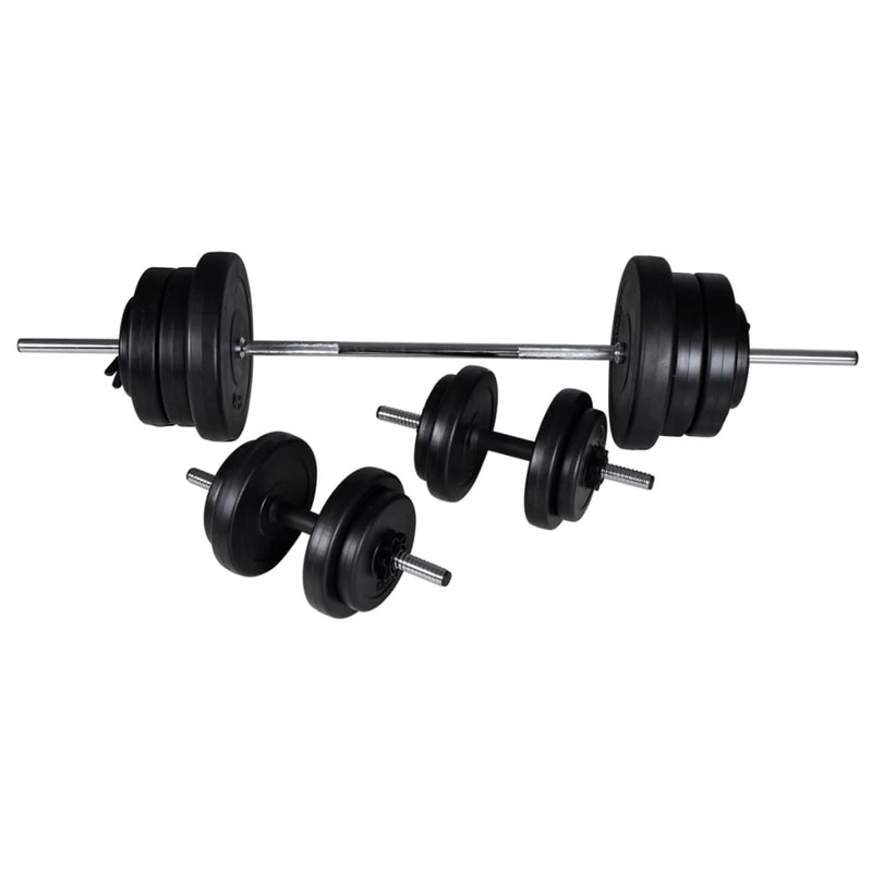 Buy Barbell + 2 Dumbbell Set 60.5kg MyDeal