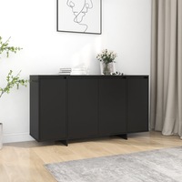 Sideboard Black 135x41x75 cm Engineered Wood vidaXL