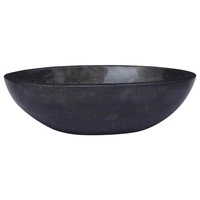 Sink Black 53x40x15 cm Marble vidaXL