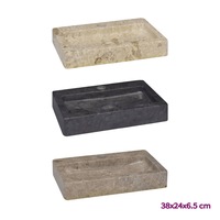 Wall-mounted Sink Wash Basin Bathroom Basin Wall Hung Basin Marble vidaXL