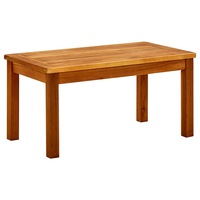 Garden Coffee Table 70x40x36 cm Solid Acacia Wood vidaXL