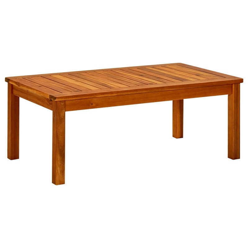 Buy Garden Coffee Table 90x50x36 cm Solid Acacia Wood MyDeal