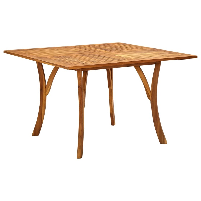 Buy Garden Table 120x120x75 cm Solid Acacia Wood vidaXL MyDeal