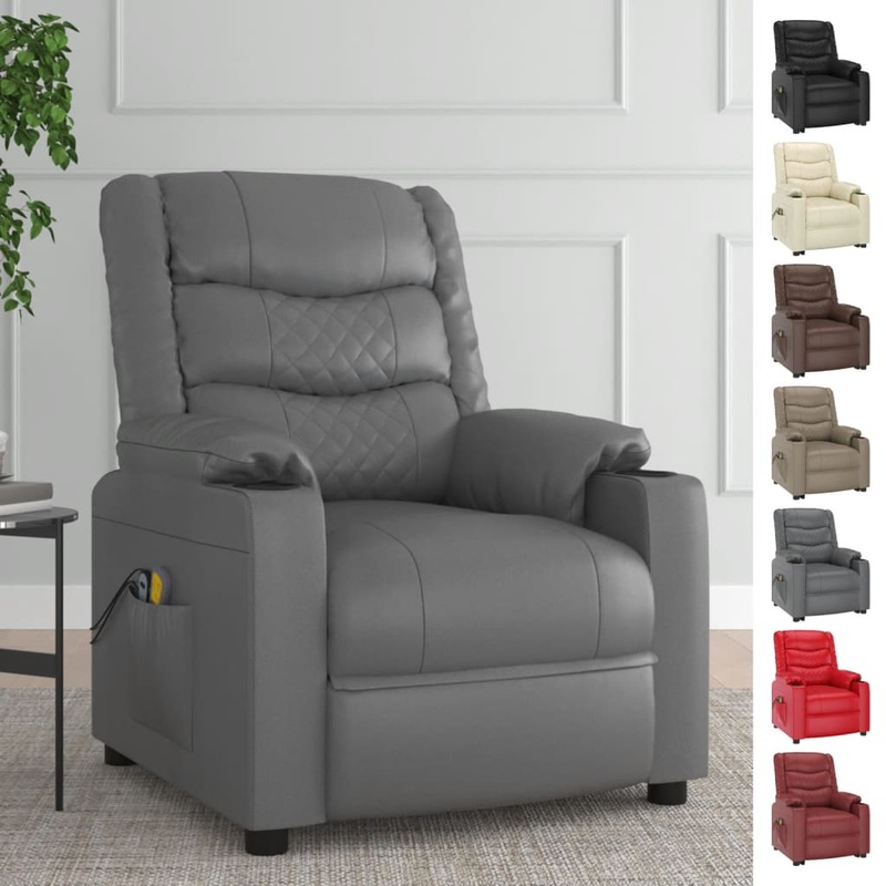 Buy Lift Chair Massage Chair Lift Recliner Chair Armchair Faux Leather