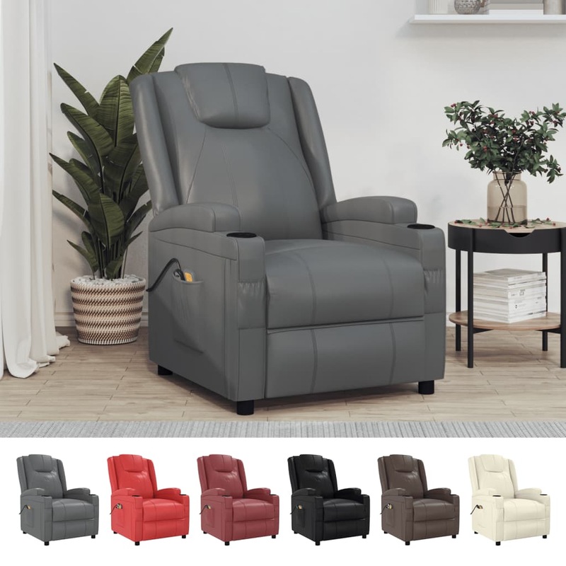 Buy Lift Chair Massage Chair Lift Recliner Chair Armchair Faux Leather