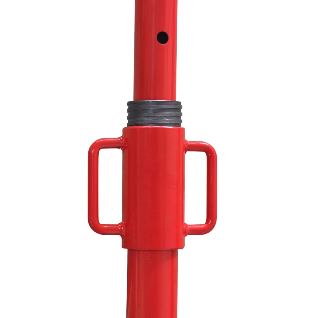 vidaXL Acrow Prop 180cm Red Extendable Height 130180cm Load 300kg