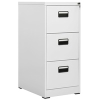 Filing Cabinet Light Grey 46x62x102.5 cm Steel vidaXL