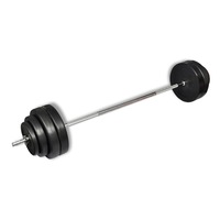 Barbell with Plates Set 60 kg vidaXL