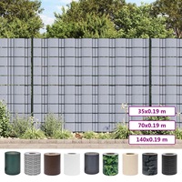Garden Privacy Screen Outdoor Driveway Patio Fence Barrier Border PVC vidaXL