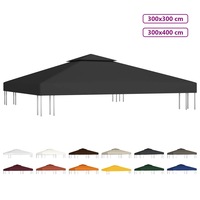 Gazebo Top Cover Canopy Replacement Waterproof Sun Shelter 310 g / m� vidaXL