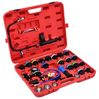 28 Piece Cooling System & Radiator Cap Pressure Tester vidaXL