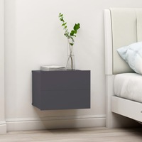 Bedside Cabinets 2 pcs Grey 40x30x30 cm Engineered Wood vidaXL