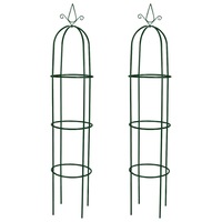 Garden Arch Tower 2 pcs vidaXL