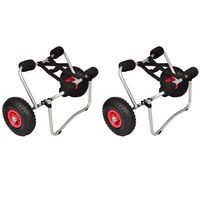 Kayak Trolleys 2 pcs Aluminium vidaXL