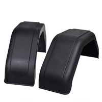 2x Mudguard for Trailer Wheels 200 x 680 mm vidaXL
