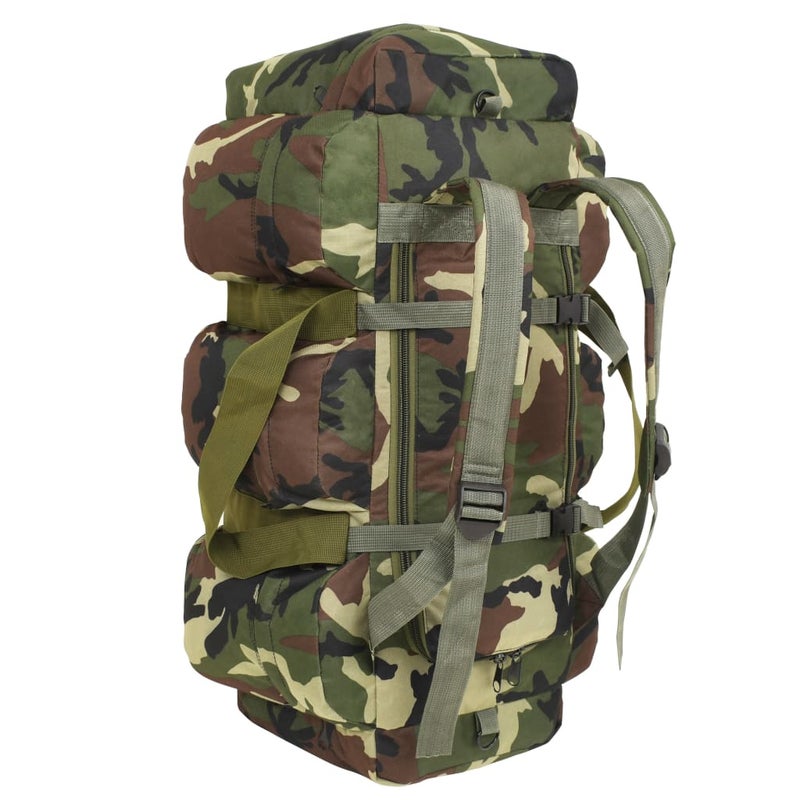 Buy 3-in-1 Army-Style Duffel Bag 90 L Camouflage - MyDeal