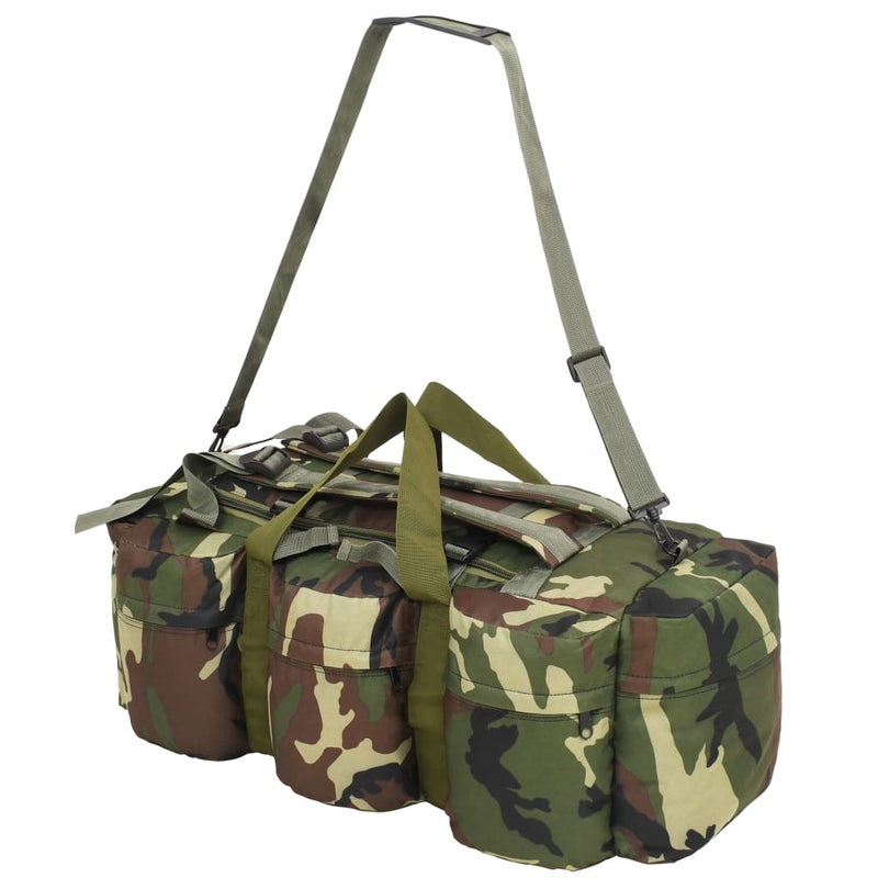 Buy 3-in-1 Army-Style Duffel Bag 90 L Camouflage vidaXL - MyDeal