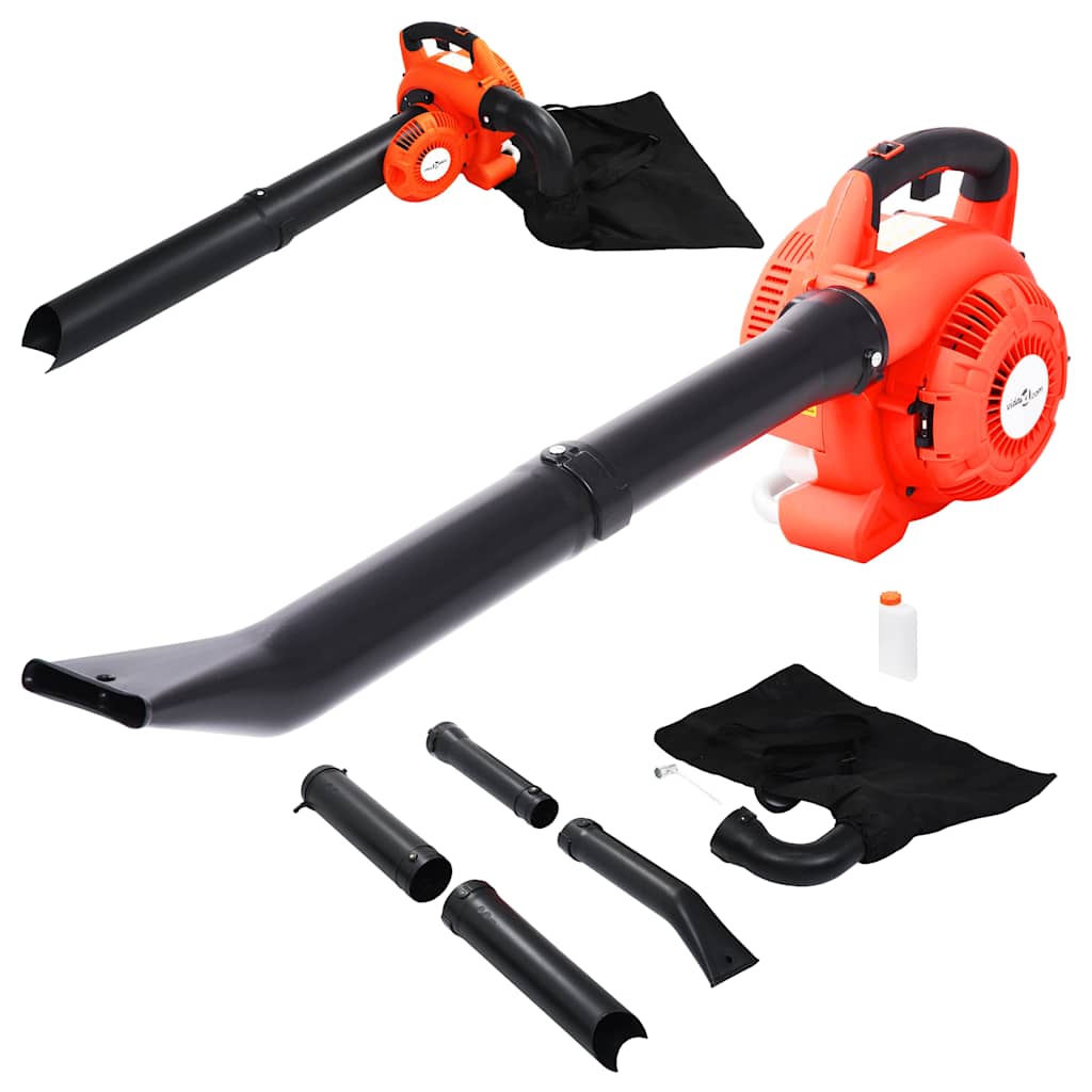 3 in 1 Petrol Leaf Blower 26 cc Orange vidaXL Australia