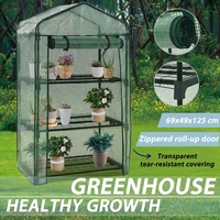 3-Tier Mini Greenhouse 69x49x125 cm vidaXL
