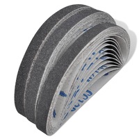 Airpress Pneumatic Sand Belts 30 Pcs 10 x grit 60. 10 x grit 80. 10 x grit 120 10mm x 330 mm vidaXL
