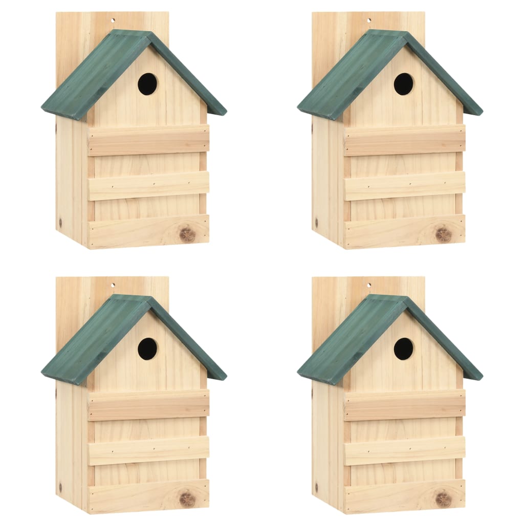 Bird Houses 4 pcs 23x19x33 cm Firwood vidaXL